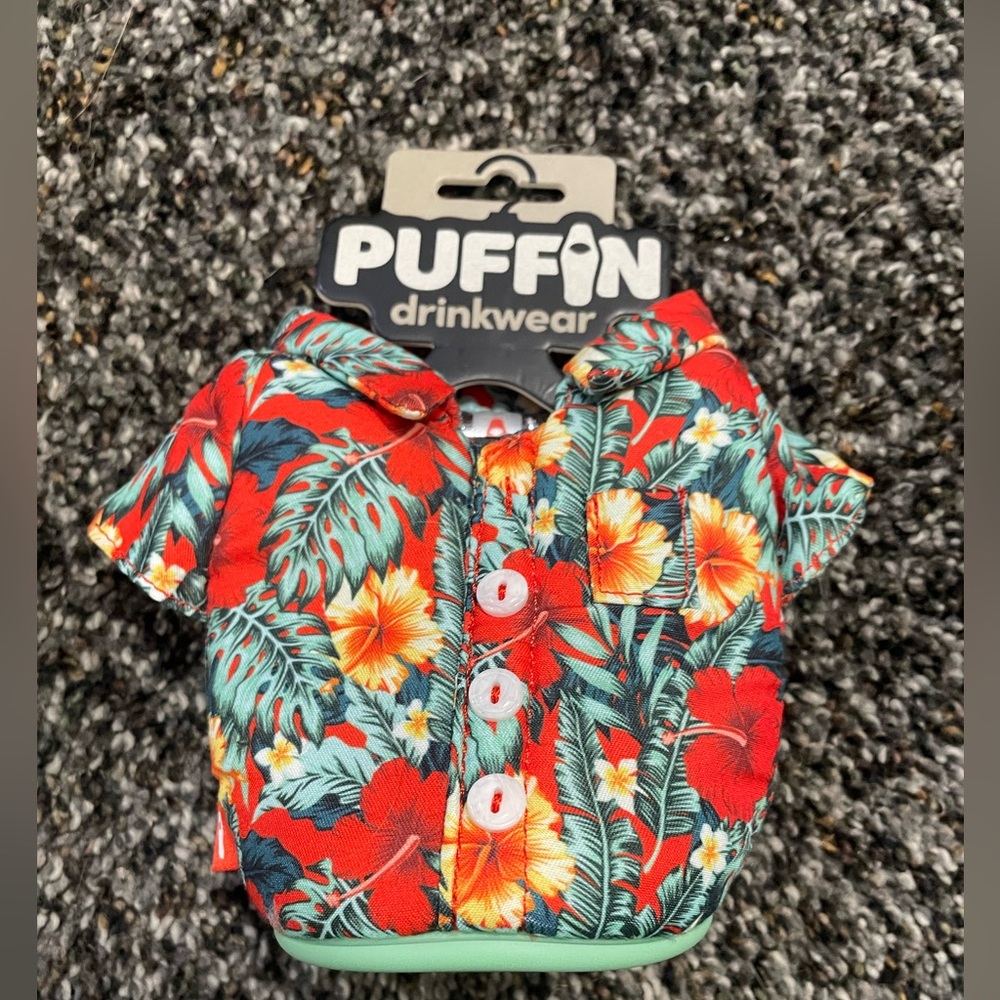 Puffin Drinkware Insulated Beer Koozie